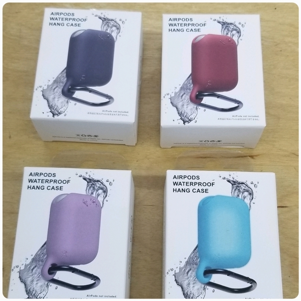 Airpods waterproof hanging case